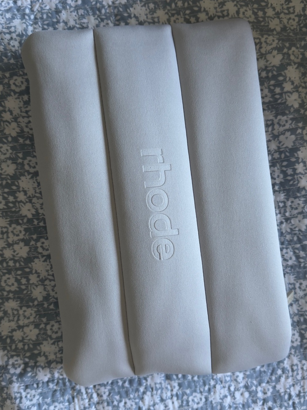 RHODE Bubble makeup bag with Embossed Logo